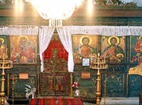 Баткунски манастир - Иконостасът в църквата