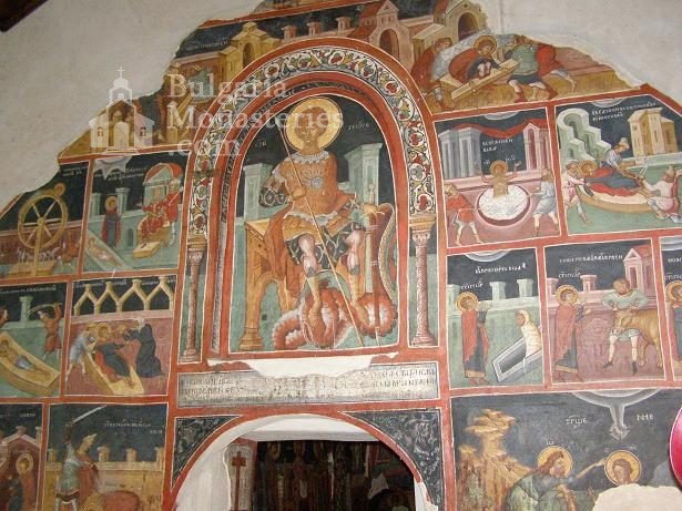 Кремиковски манастир - Стенописи в старата църква (Снимка 12 от 29)