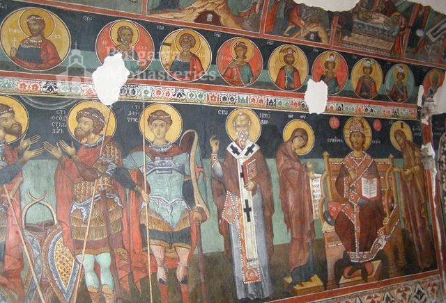 Кремиковски манастир - Стенописи в старата църква (Снимка 13 от 29)