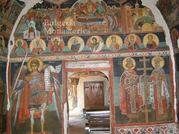Кремиковски манастир - Стенописи в старата църква (Снимка 16 от 29)