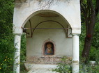 Пещерски манастир - Дворът на манастира