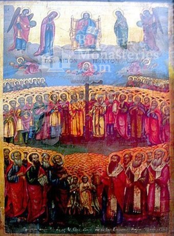 Ботевски манастир - Стенописна икона (Снимка 7 от 10)