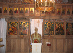 Чекотински манастир - Иконостасът в църквата