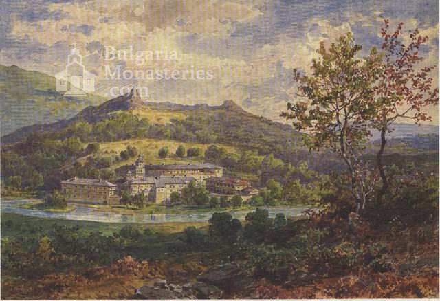 Черепишки манастир - Рисунка на Ф. Каниц (Снимка 19 от 29)