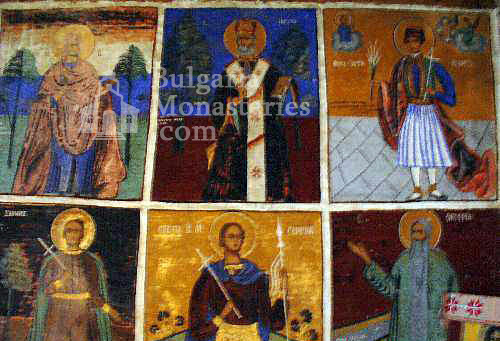 Кладнишки манастир - Стенописите в църквата (Снимка 7 от 16)