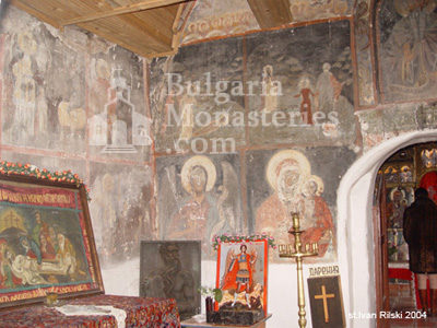 Курилски манастир - Стенописи в църквата (Снимка 20 от 21)