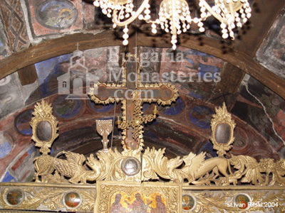 Курилски манастир - Царските двери (Снимка 18 от 21)