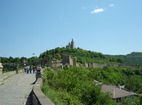 Bulgarian monasteries tour - Tsarevets Hill the main Bulgarian fortress 