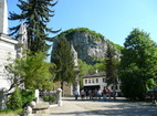 Dryanovo Monastery - The green courtyard of the monastery