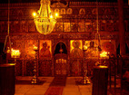 Rozhen Monastery - The iconostasis in the church