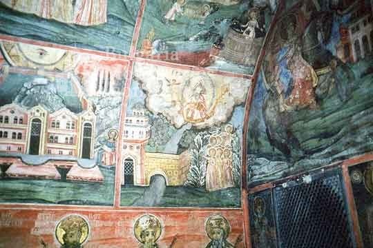 Transfiguration monastery  - Valuable frescoes in the minster (Picture 21 of 29)